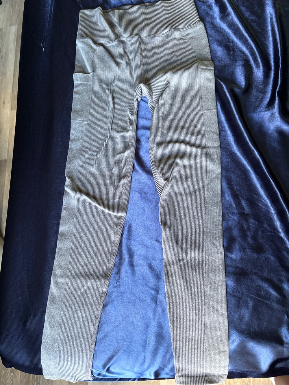 Ribbed High-Waist Leggings